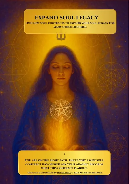 Expand Soul Legacy, Akashic Healing Oracle Deck