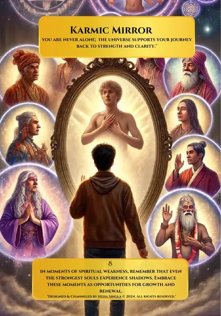 Karmic Mirror, Akashic Healing Oracle Deck