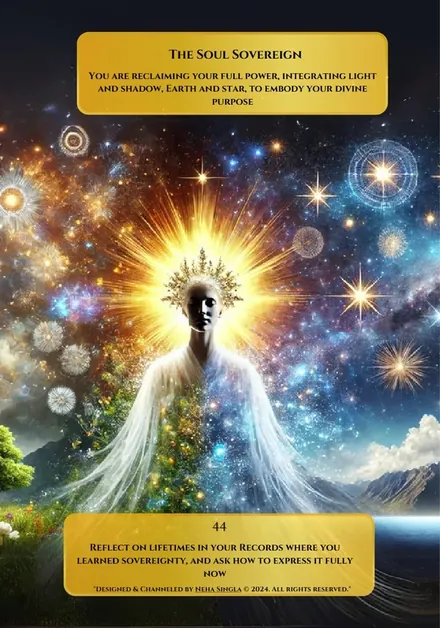 The Soul Sovereign, Akashic Healing Oracle Deck