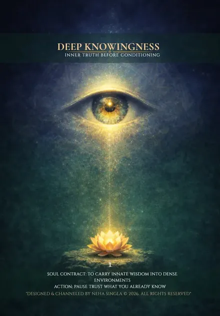 Deep Knowingness, Divine Masculine Akashic Tarot