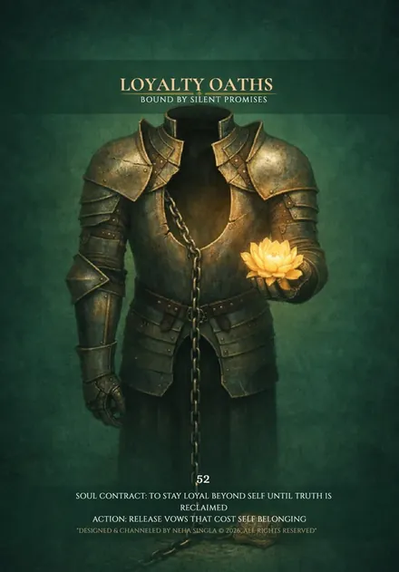 Loyalty Oaths, Divine Masculine Akashic Tarot
