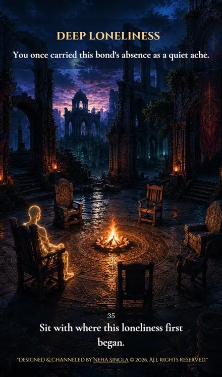 Deep Loneliness, Love Akashic Oracle