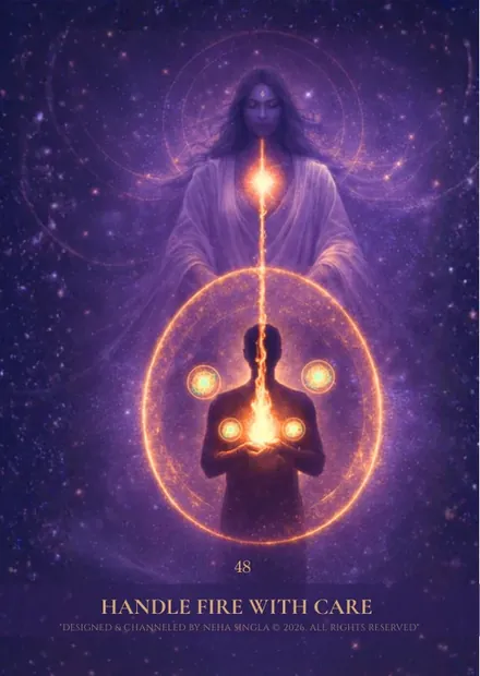 Handle Fire with Care, Divine Feminine Mahakali Akashic Oracle