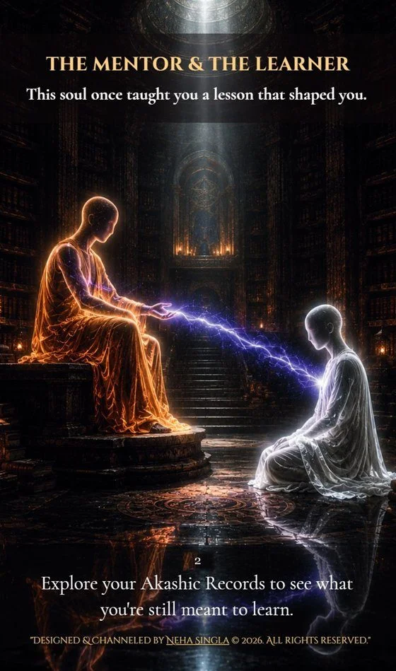 Love Akashic Oracle card mentor learner