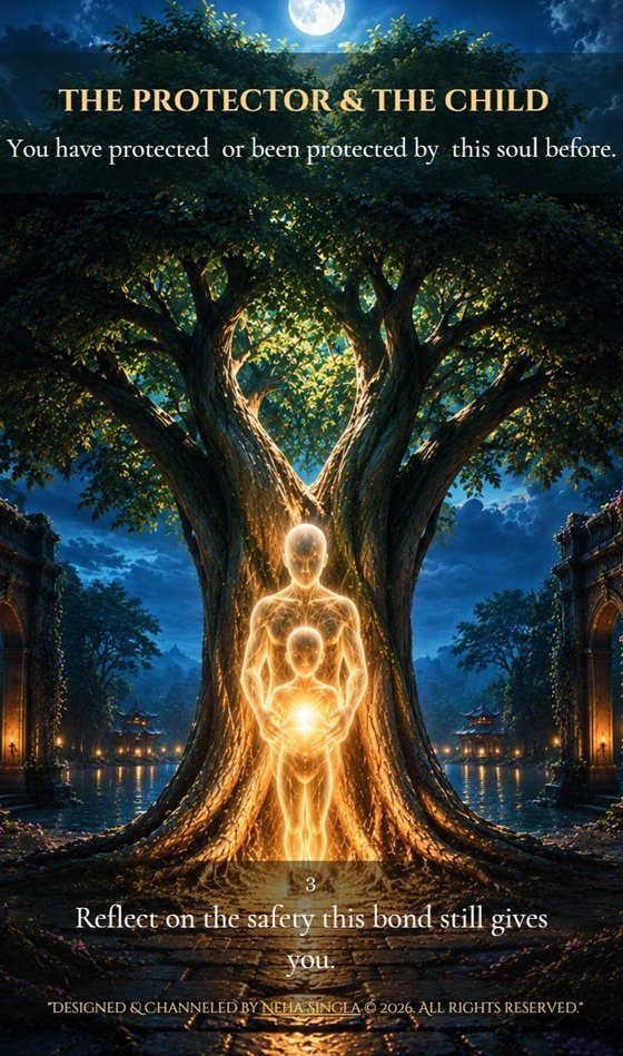Love Akashic Oracle card protector child